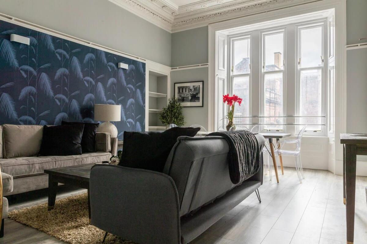 Beautiful 4 Bed Flat In Perfect Central Location Glasgow Buitenkant foto